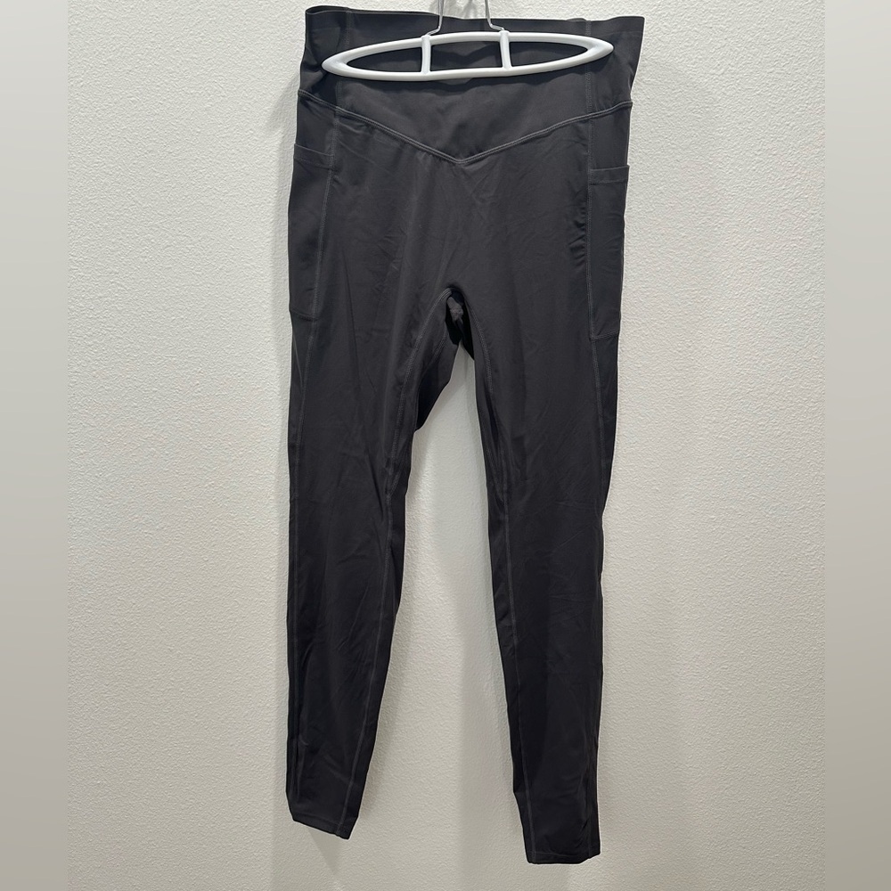 HALARA High-Waist scrunch booty UltraSculpt Performance Leggings Charcoal Gray L - Picture 4 of 6